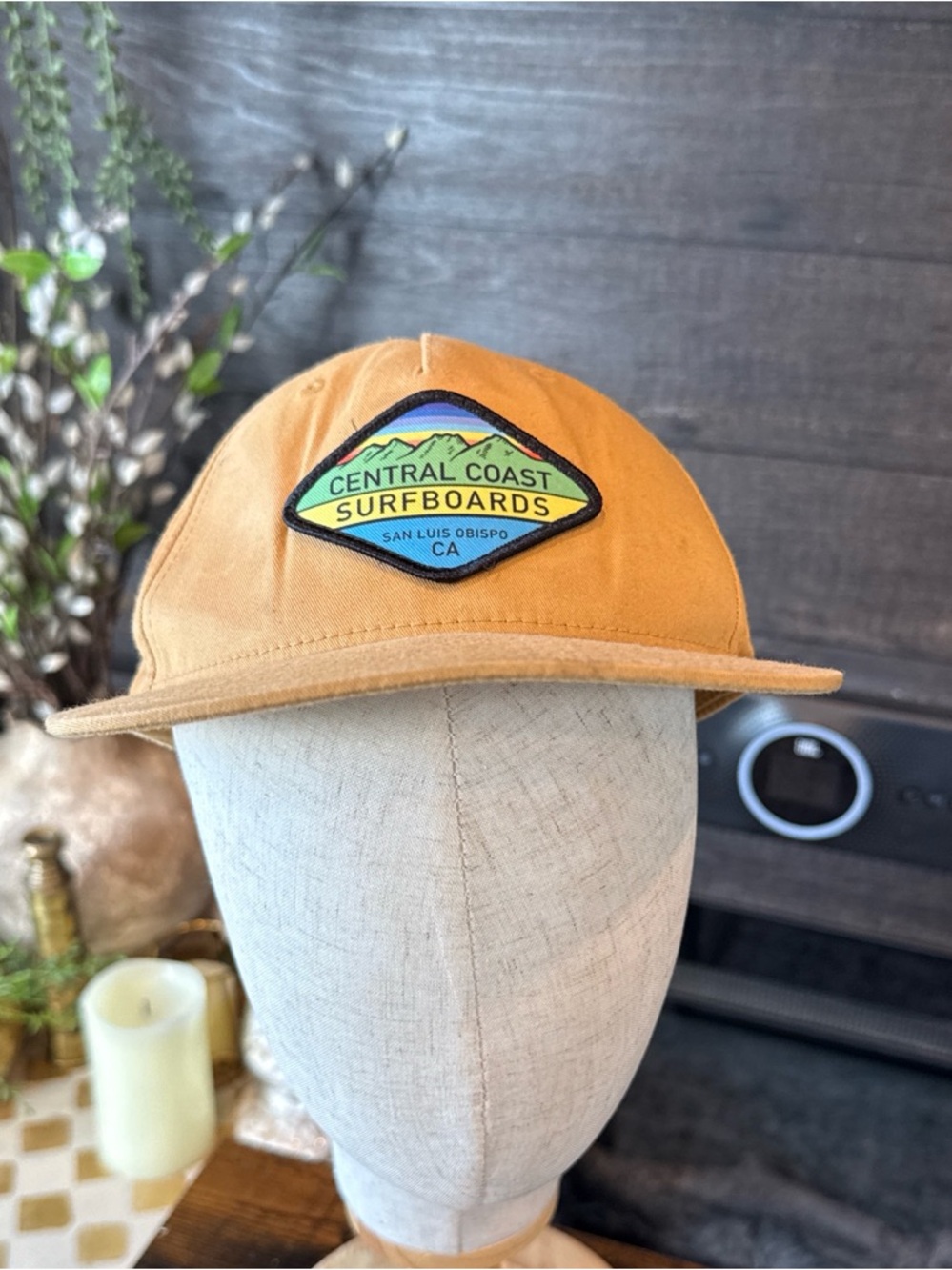 Central Coast Surfboards Patch Cap - Mustard Yellow